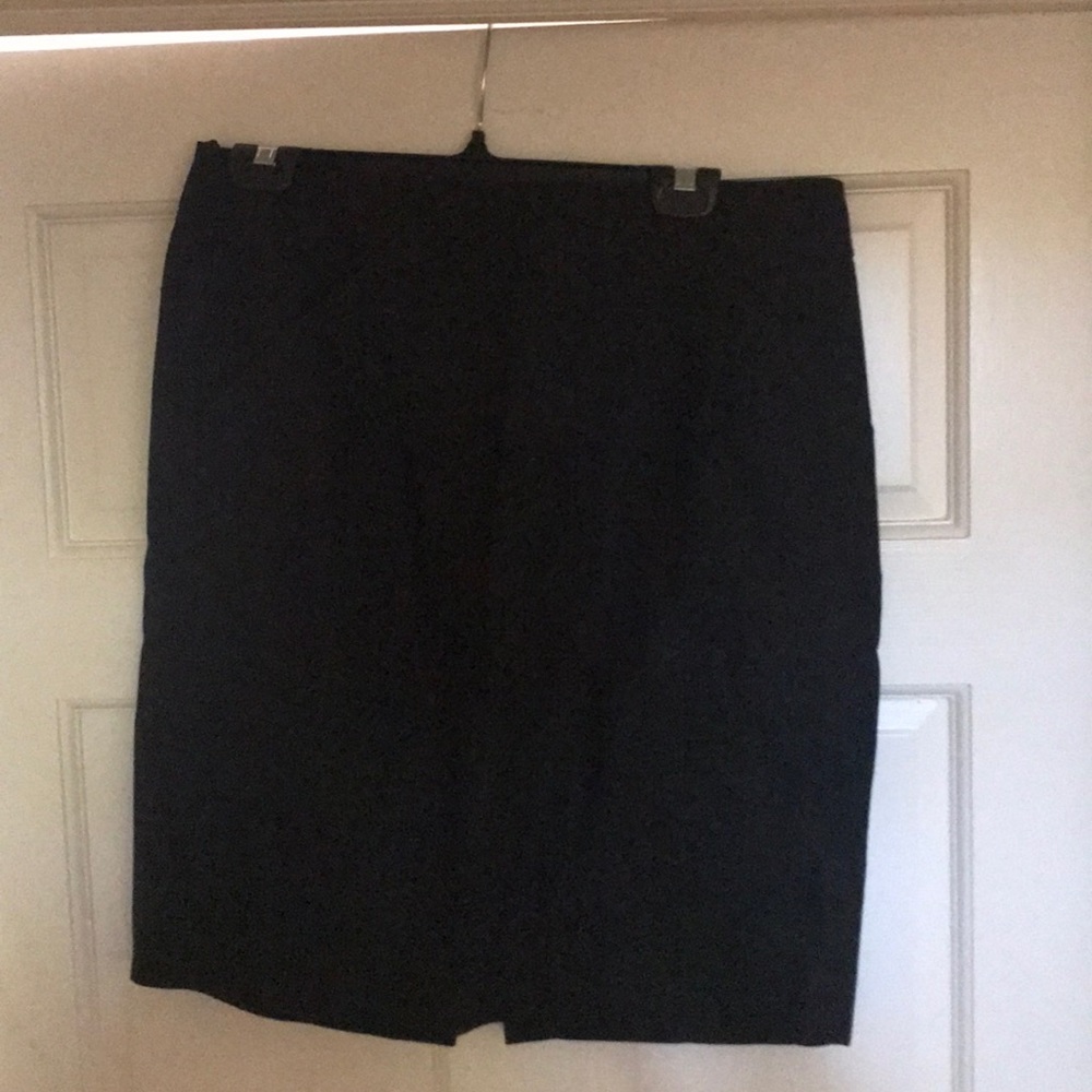 Jcrew black pencil skirt